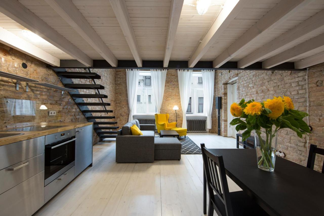 Stylish Studio Apartment In The Heart Of Ryga Zewnętrze zdjęcie